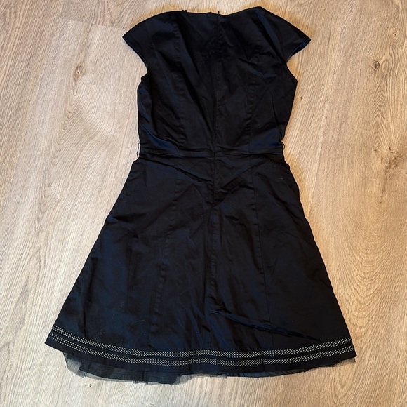 Living Dead Souls Black Retro Sailor Pinup Dress Women’s S Small - Picture 7 of 7